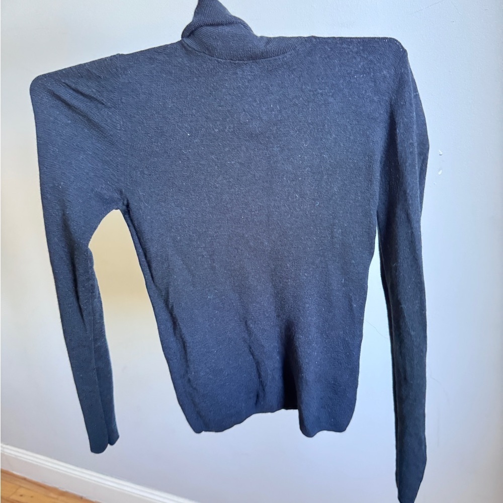 & Other Stories Black Turtleneck Sweater in XS